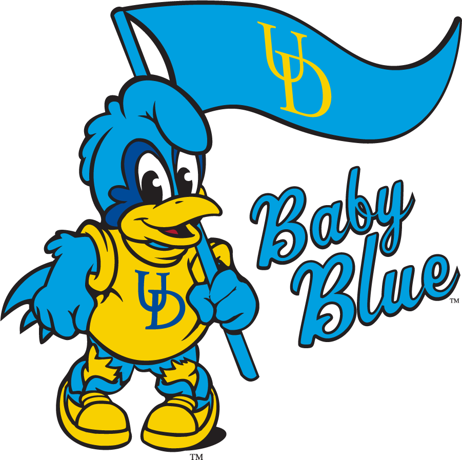 Delaware Blue Hens 2009-2018 Mascot Logo diy DTF decal sticker